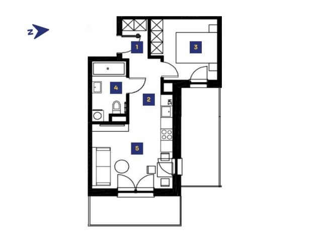 Mieszkanie 2-pokojowe Dobczyce, ul. Szkolna. Zdjęcie 9