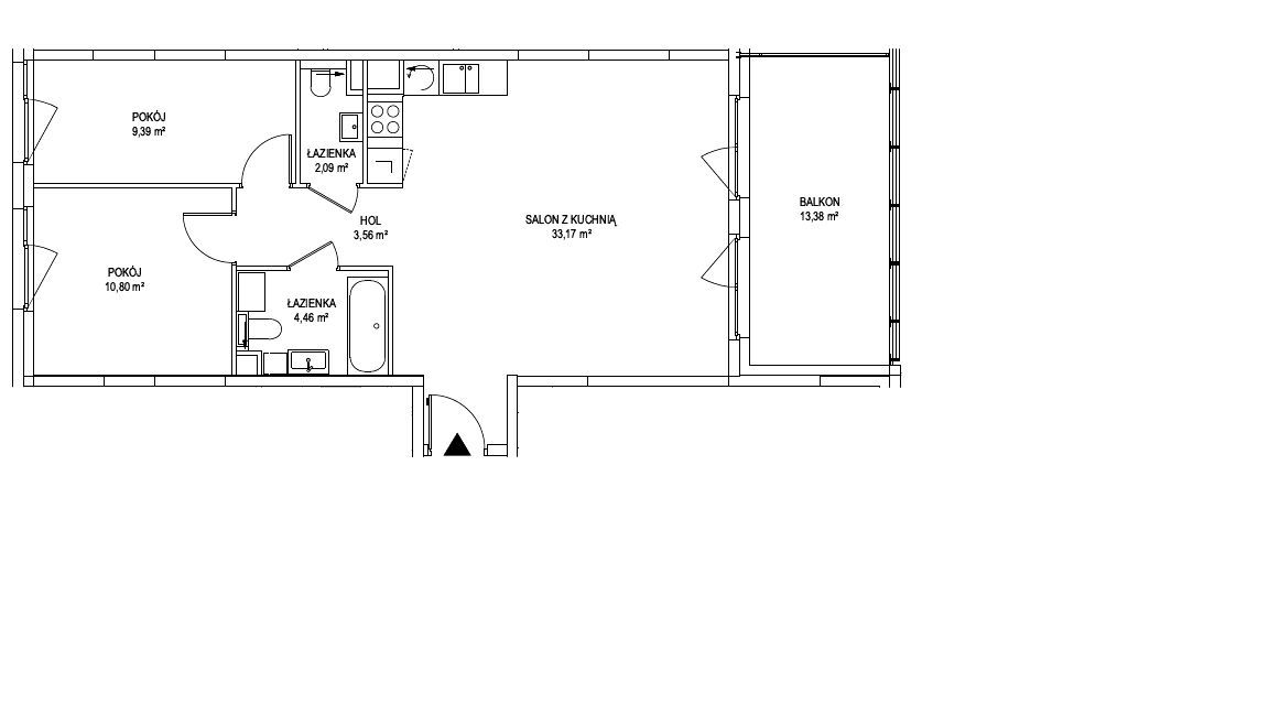 Mieszkanie 3-pokojowe Warszawa Tarchomin, ul. Talarowa. Zdjęcie 10