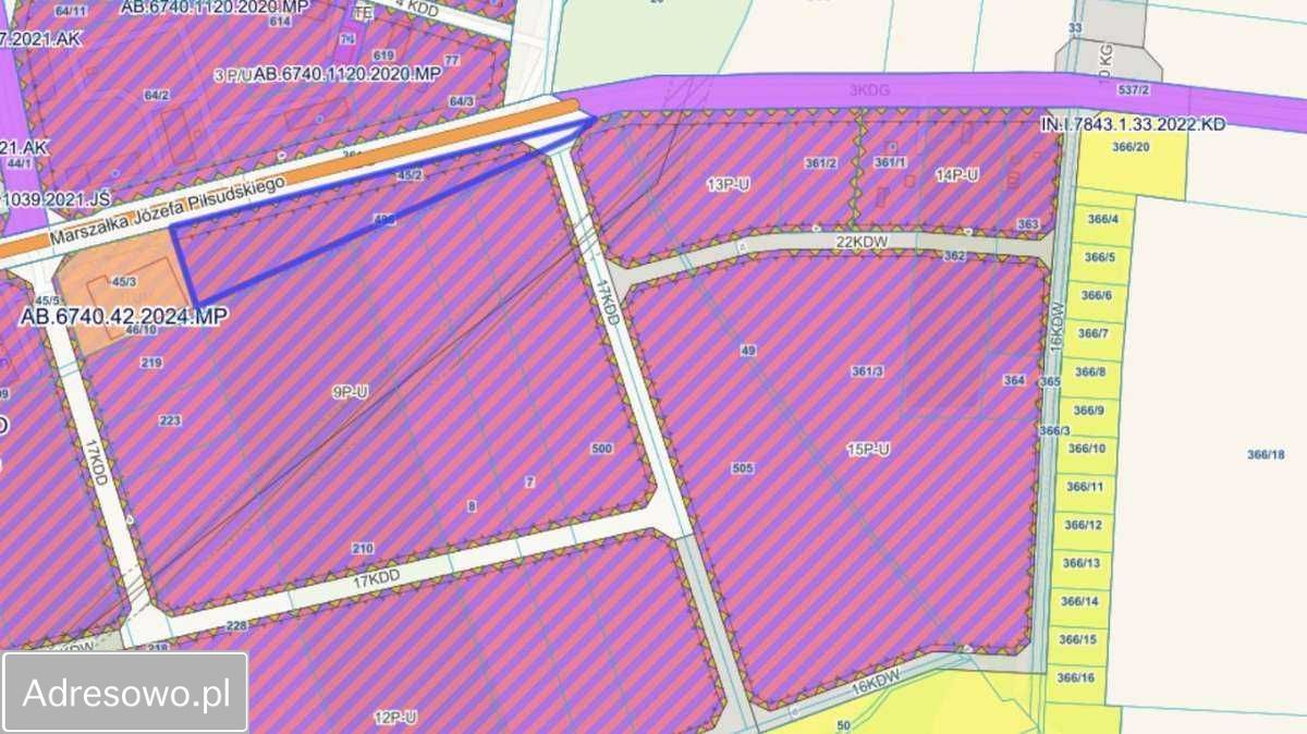 Działka inwestycyjna Nysa, ul. Marszałka Józefa Piłsudskiego. Zdjęcie 3