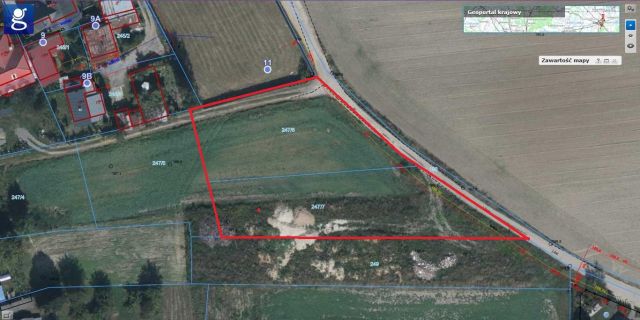 Działka inwestycyjna Lublin Głusk, ul. Parafialna. Zdjęcie 1