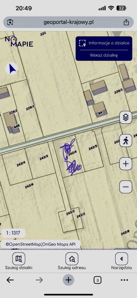 Działka budowlana Parczew. Zdjęcie 2