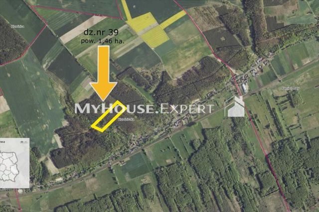 Działka leśna Krześniczka. Zdjęcie 2