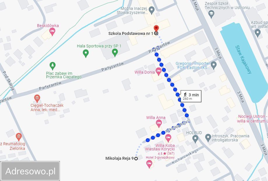 Działka budowlana Ustroń Centrum, ul. Reja. Zdjęcie 14