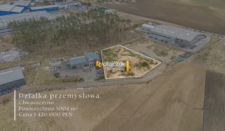 Działka inwestycyjna Chwaszczyno Rewerenda, ul. Rewerenda