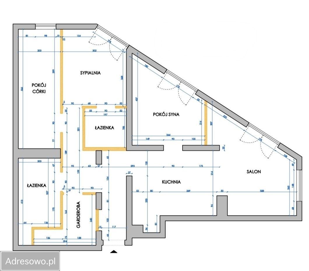 Mieszkanie 4-pokojowe Warszawa Ursynów, ul. Wilhelma Konrada Roentgena. Zdjęcie 7