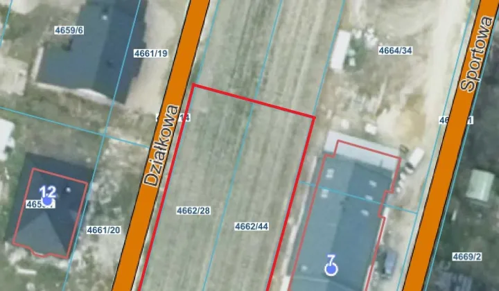 Działka budowlana Włoszczowa Miasto, ul. Działkowa