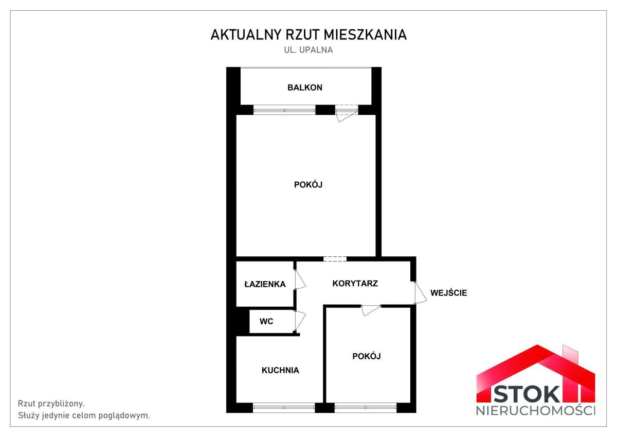 Mieszkanie 2-pokojowe Białystok Słoneczny Stok, ul. Upalna. Zdjęcie 10