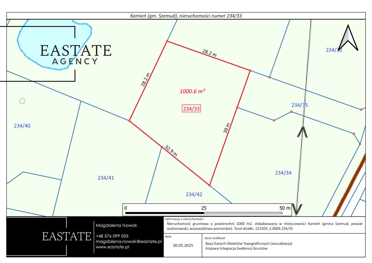 Działka inwestycyjna Kamień. Zdjęcie 20
