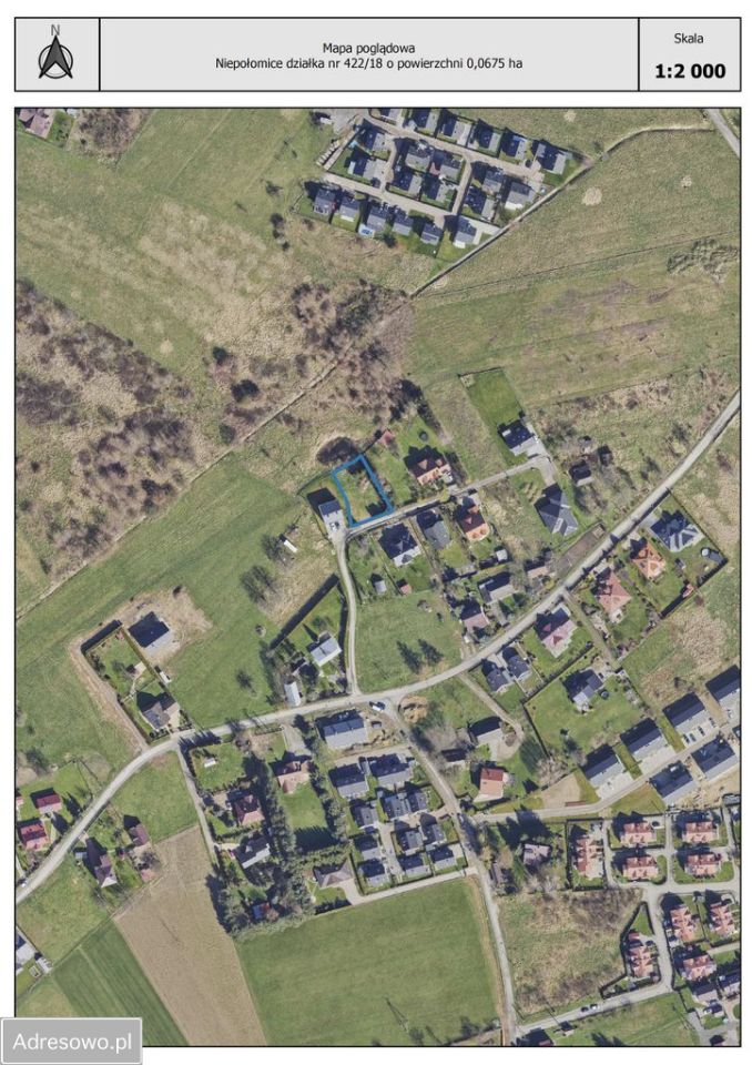 Działka budowlana Niepołomice, ul. Słoneczna