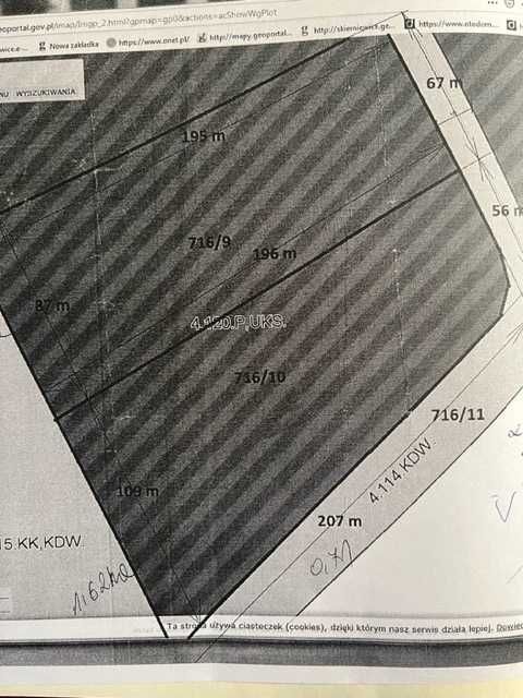 Działka inwestycyjna Bełchów. Zdjęcie 4