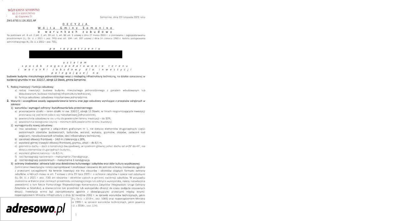 Działka budowlana Sławki. Zdjęcie 3