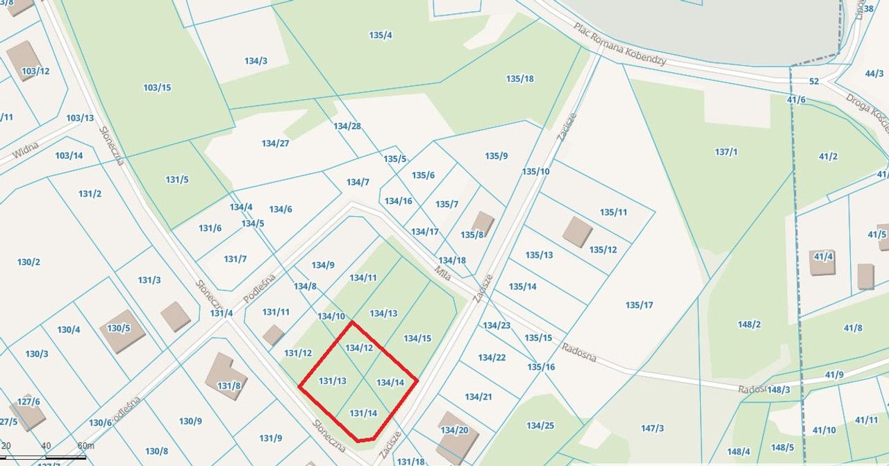 Działka budowlana Leoncin, ul. Słoneczna. Zdjęcie 2