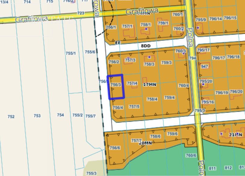 Działka budowlana Krubin. Zdjęcie 3