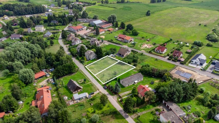 Działka budowlana Jegłownik, ul. Szkolna. Zdjęcie 1