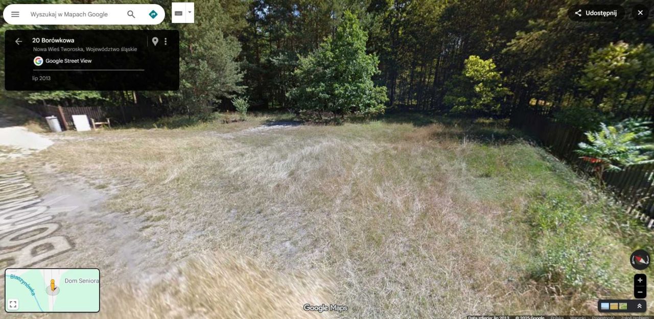 Działka budowlana Nowa Wieś Tworoska, ul. Borówkowa
