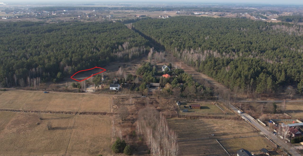 Działka budowlana Krusze, ul. Borowikowa. Zdjęcie 3