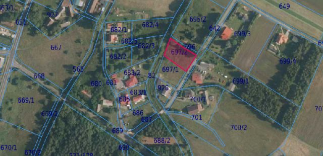 Działka budowlana Parchów. Zdjęcie 1