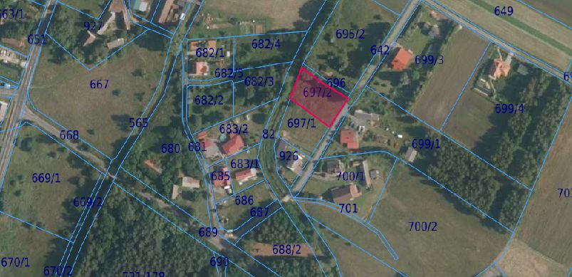 Działka budowlana Parchów. Zdjęcie 1