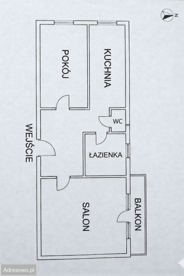 Mieszkanie 2-pokojowe Bydgoszcz Fordon, skwer gen. Augusta Emila Fieldorfa-Nila. Zdjęcie 11
