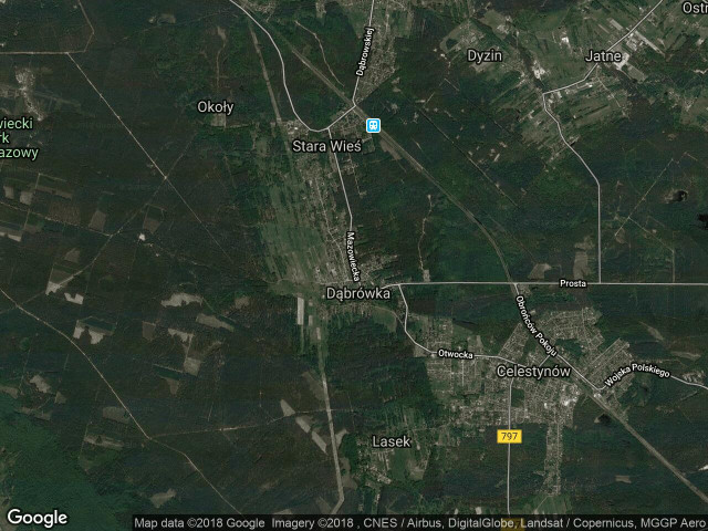 Działka budowlana Dąbrówka, ul. Mazowiecka. Zdjęcie 1