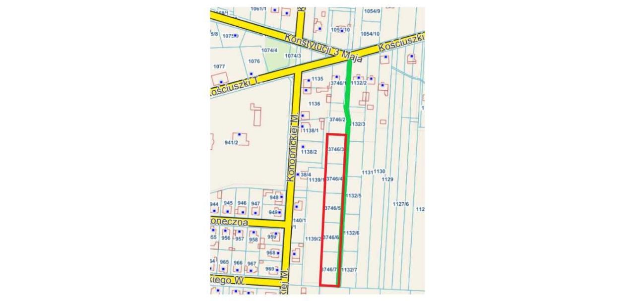 Działka budowlana Łazy. Zdjęcie 3