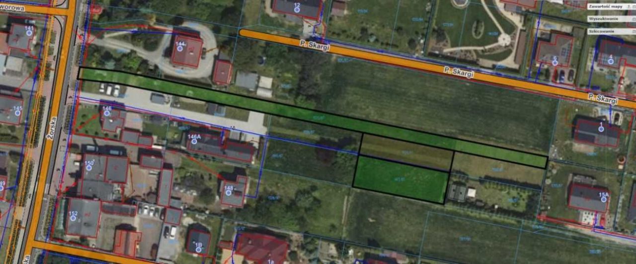 Działka budowlana Orzesze Zazdrość, ul. Żorska. Zdjęcie 3