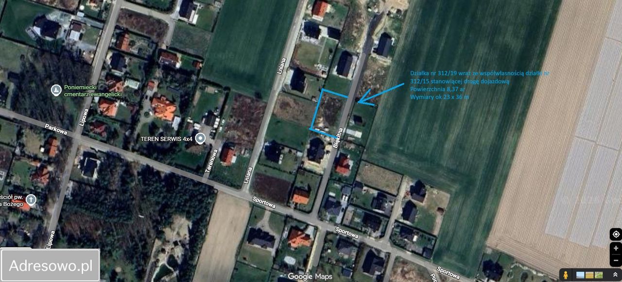 Działka budowlana Nieciszów. Zdjęcie 2