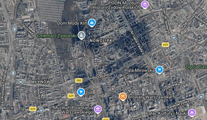 Mieszkanie 2-pokojowe Warszawa Wola, ul. Wolność