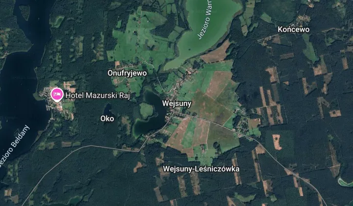 Działka budowlana Wejsuny