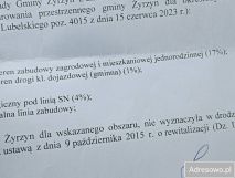 Działka rolno-budowlana Żyrzyn. Zdjęcie 1