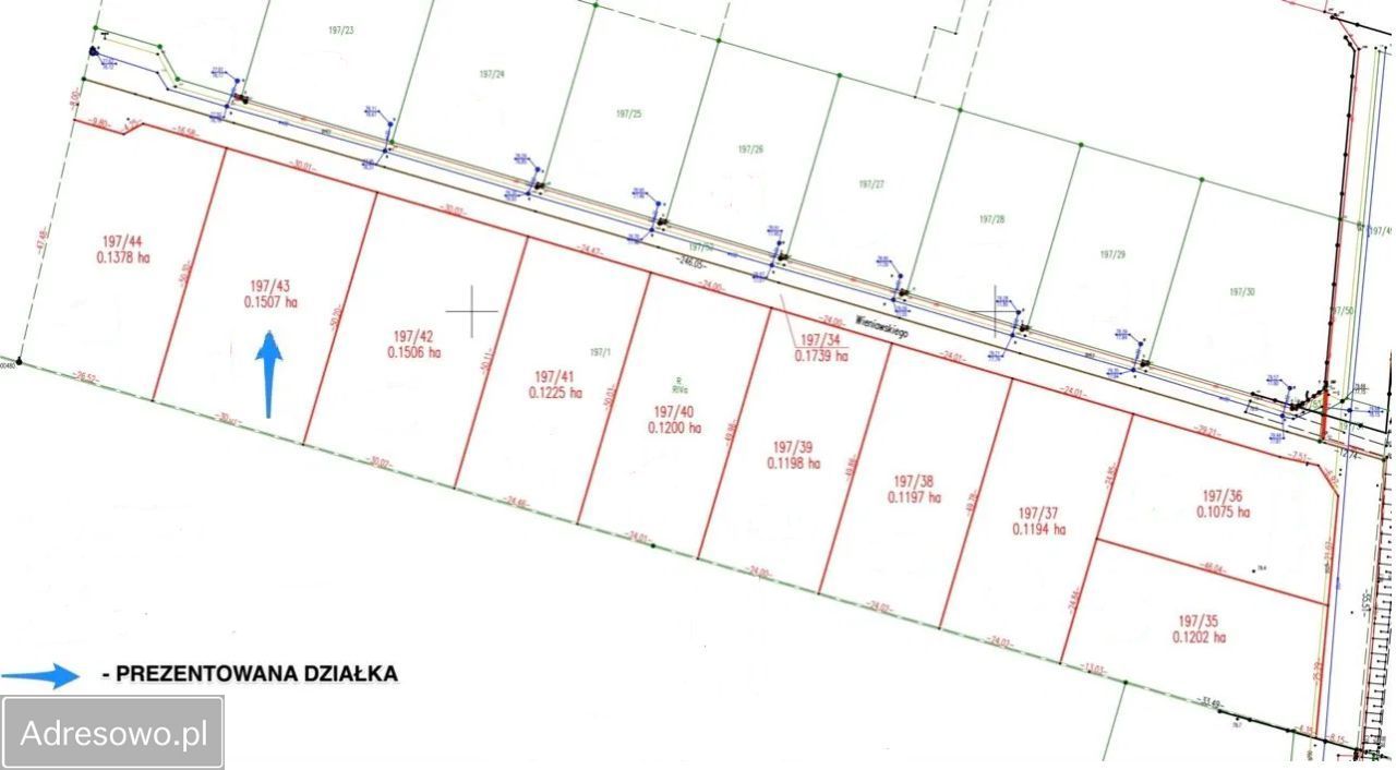 Działka budowlana Sapowice, ul. Henryka Wieniawskiego. Zdjęcie 7