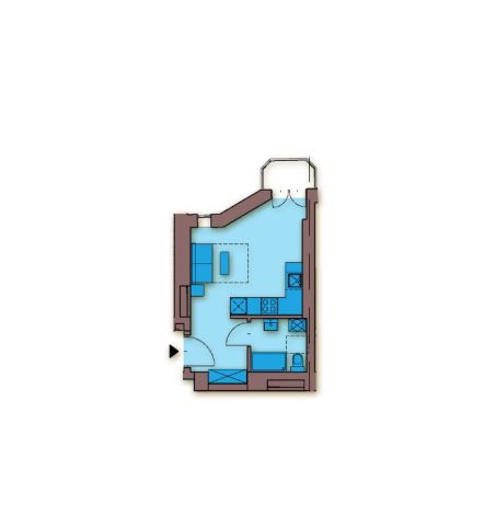 Mieszkanie 1-pokojowe Kraków Stare Miasto, ul. Skałeczna. Zdjęcie 15