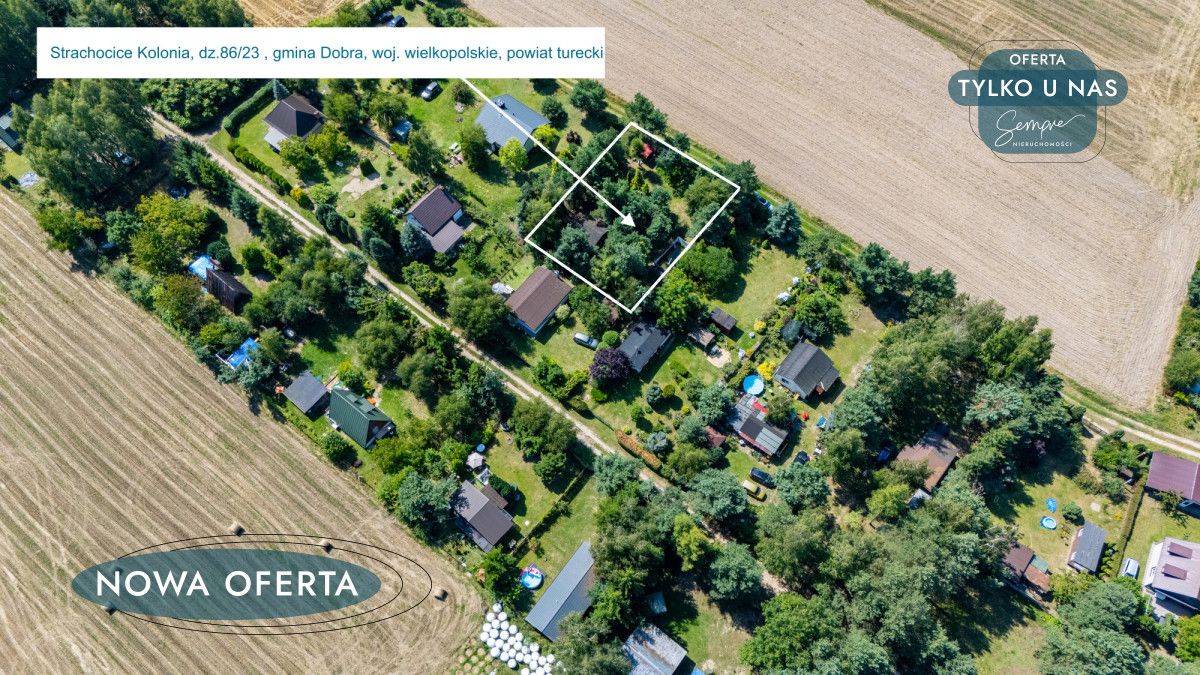 Działka rekreacyjna Strachocice-Kolonia. Zdjęcie 2