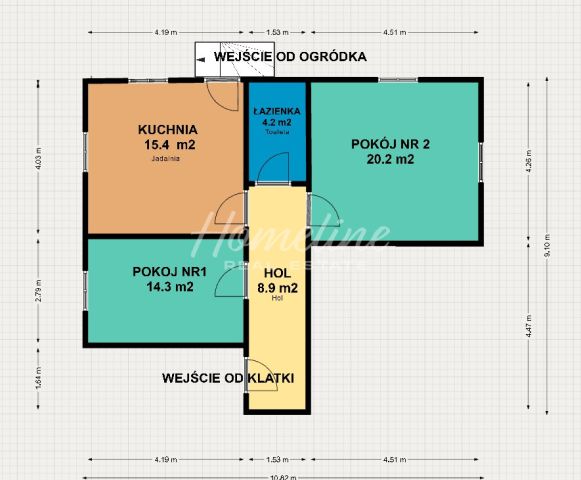 Mieszkanie 2-pokojowe Wrocław Psie Pole, ul. Kiełczowska. Zdjęcie 7