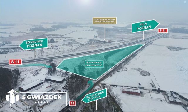 Działka inwestycyjna Szczecinek. Zdjęcie 1