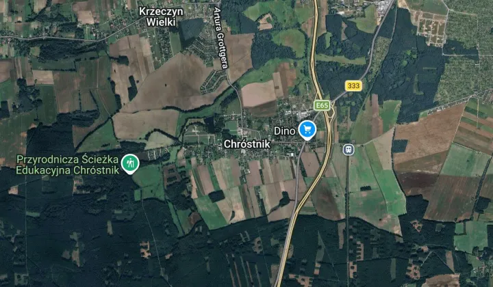 Działka budowlana Chróstnik, Malinowa