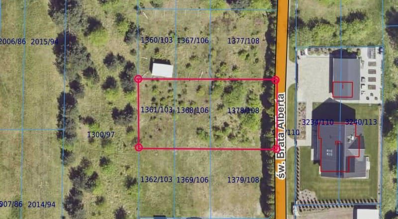 Działka budowlana Nowe Chechło, ul. św. Brata Alberta. Zdjęcie 3