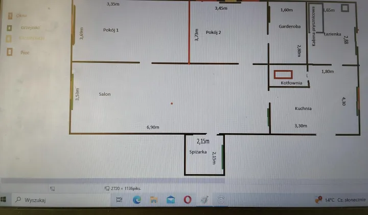 Mieszkanie 3-pokojowe Gniewkowo