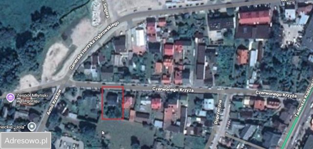 Działka budowlana Biłgoraj, ul. Czerwonego Krzyża. Zdjęcie 1