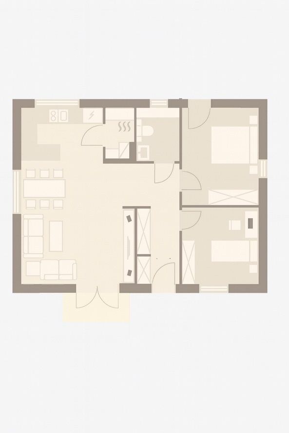 dom wolnostojący, 3 pokoje Andrychów, ul. Prymasa Stefana Wyszyńskiego. Zdjęcie 20