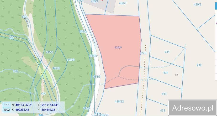 Działka budowlana Kunkowa. Zdjęcie 2