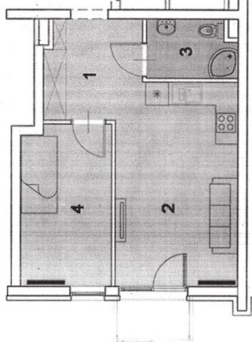 Mieszkanie 2-pokojowe Wrocław Krzyki, ul. Hubska. Zdjęcie 8