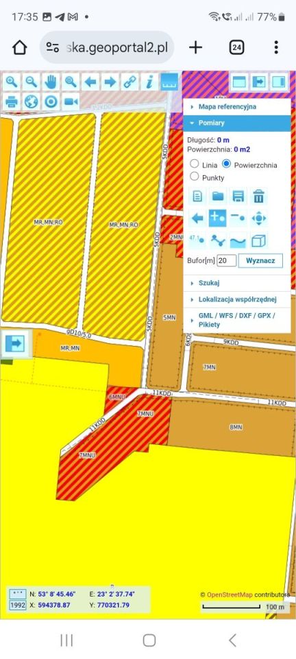 Działka budowlana Łyski. Zdjęcie 3