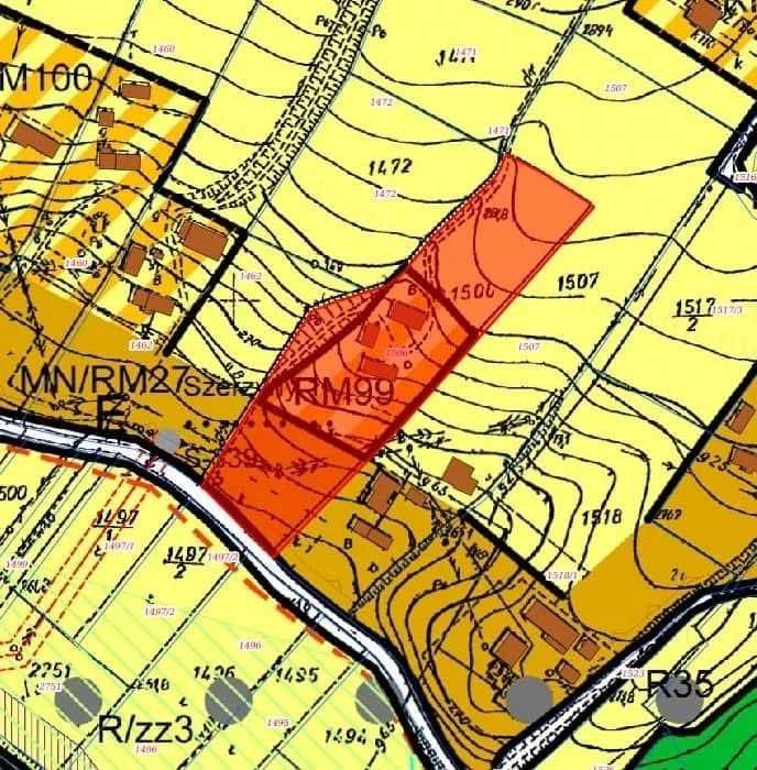 Działka rolno-budowlana Szerzyny. Zdjęcie 2