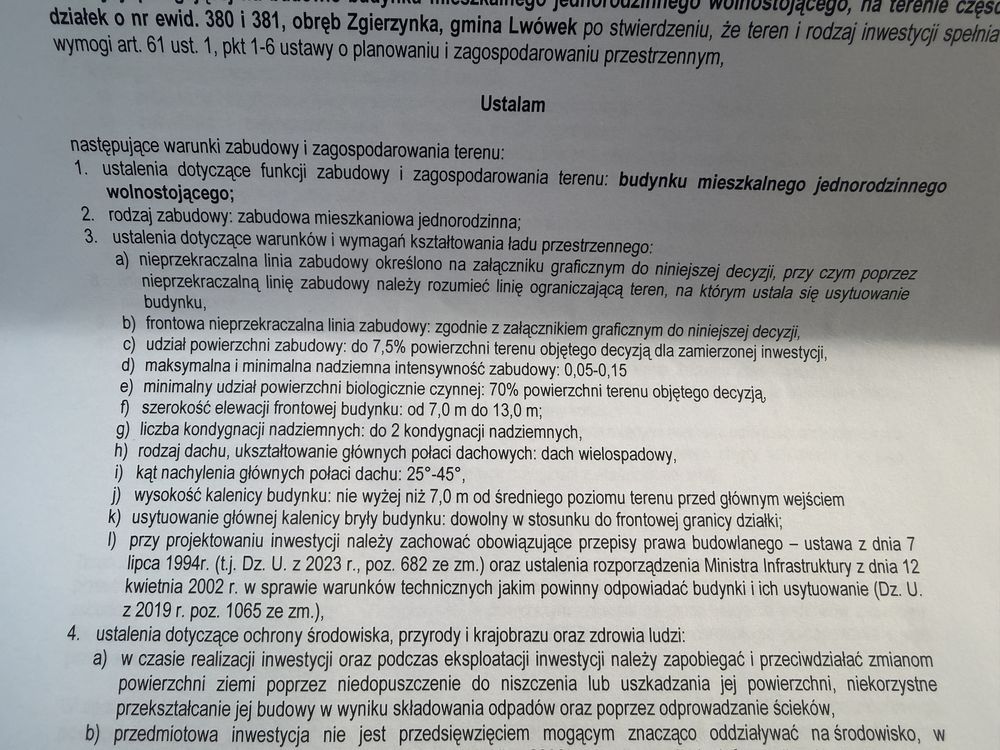 Działka budowlana Zgierzynka. Zdjęcie 3