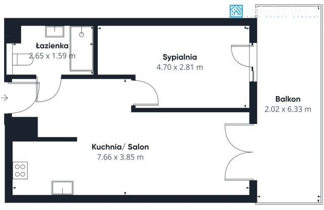 Mieszkanie 2-pokojowe Katowice Śródmieście, ul. Nadgórników. Zdjęcie 19