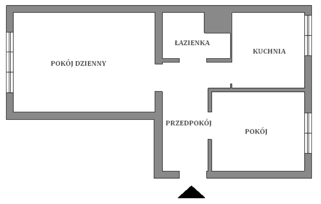 Mieszkanie 2-pokojowe Olsztyn Podgrodzie, ul. Ks. Tadeusza Borkowskiego. Zdjęcie 15