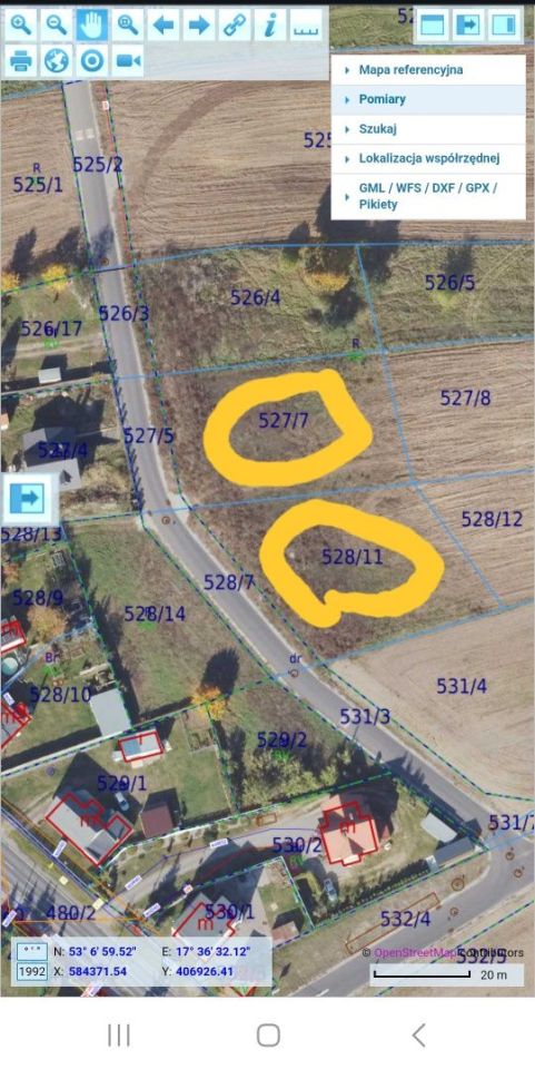 Działka budowlana Paterek. Zdjęcie 2