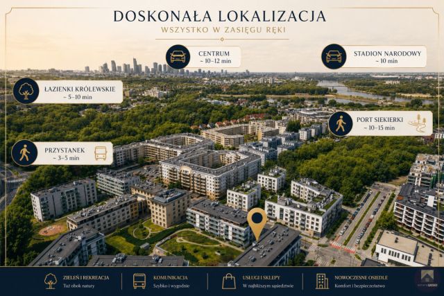 Mieszkanie 3-pokojowe Warszawa, ul. Bluszczańska. Zdjęcie 16