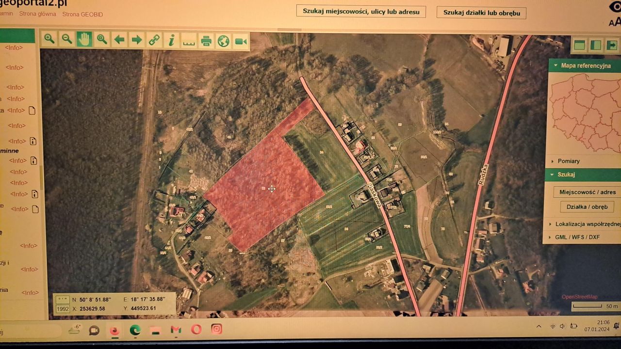 Działka leśna Babice, ul. Piaskowa. Zdjęcie 3